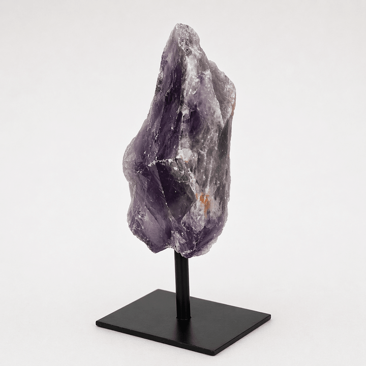 Rough Amethyst on Metal StandCrystal River Gems