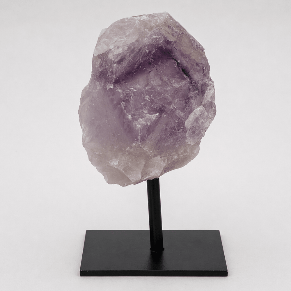 Rough Amethyst on Metal StandCrystal River Gems