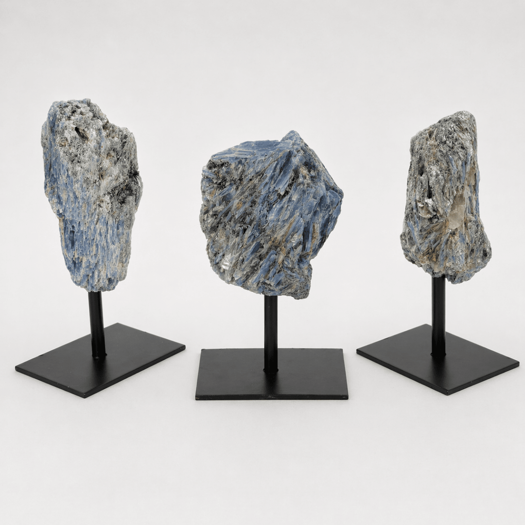 Rough Kyanite on Metal StandCrystal River Gems