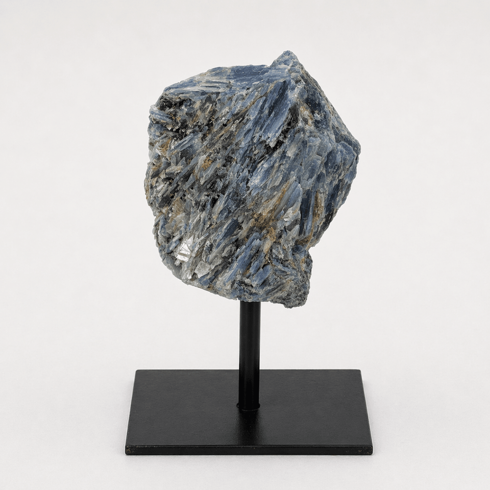 Rough Kyanite on Metal StandCrystal River Gems