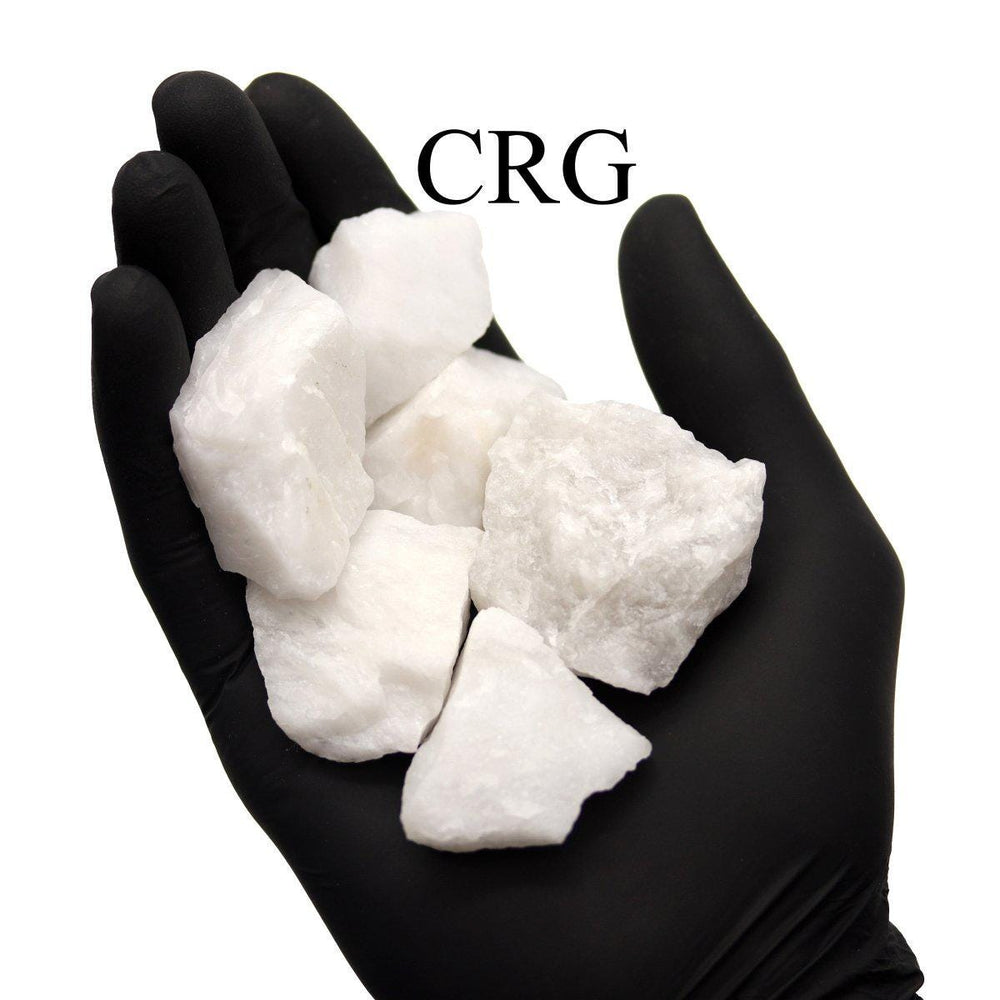Rough Milky White Quartz 25 - 40mmCrystal River Gems