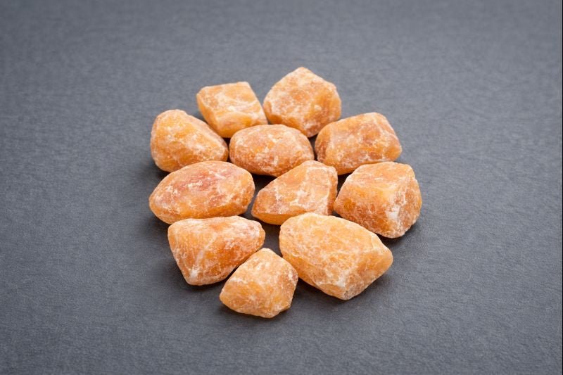 Rough Orange Calcite from Brazil (1 Pound)Crystal River Gems