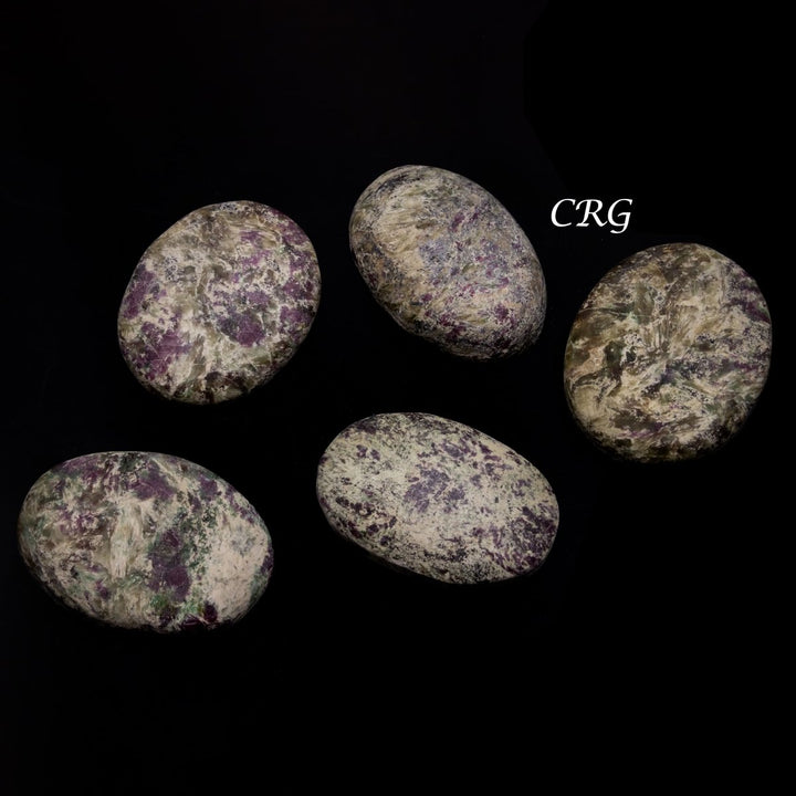 Ruby Fuchsite Cabochons (75 Grams) Mixed Sizes Bulk Wholesale Lot Crystal MineralsCrystal River Gems