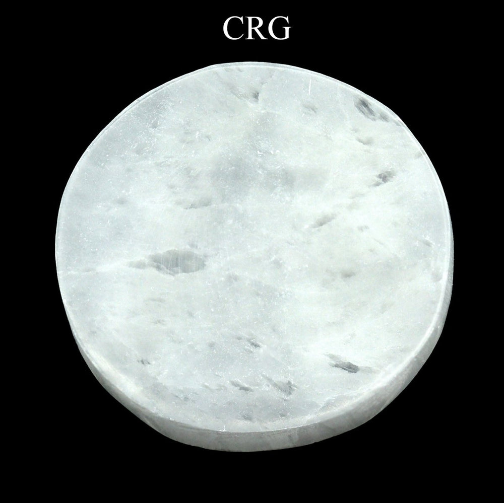 Selenite Slab (1 Piece) Size 8 cm Crystal Gemstone Plate Decor