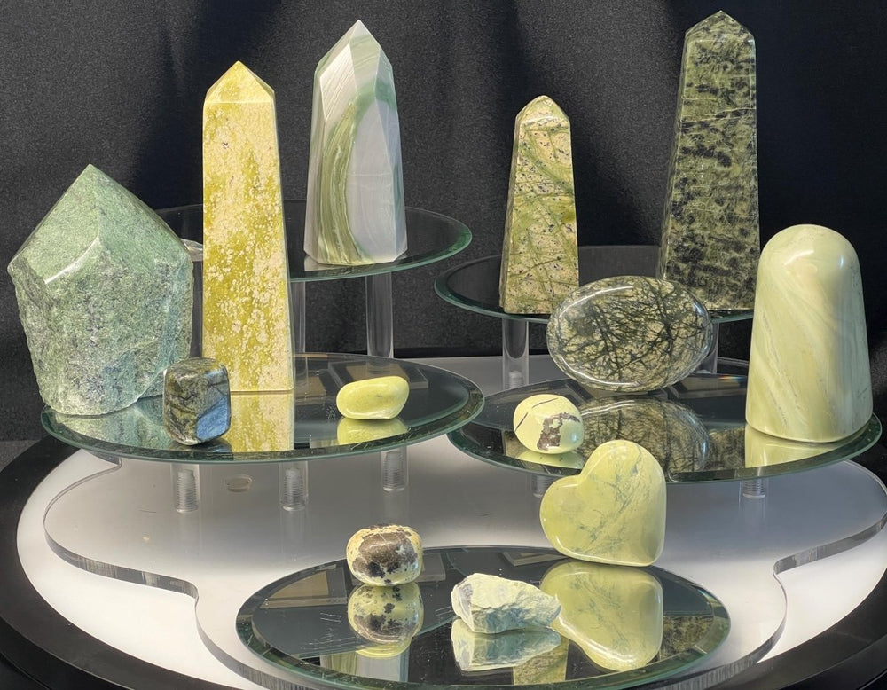 Serpentine Crystal Bundle Lot (6 LBs) Bulk Wholesale Gemstone Décor CollectionCrystal River Gems