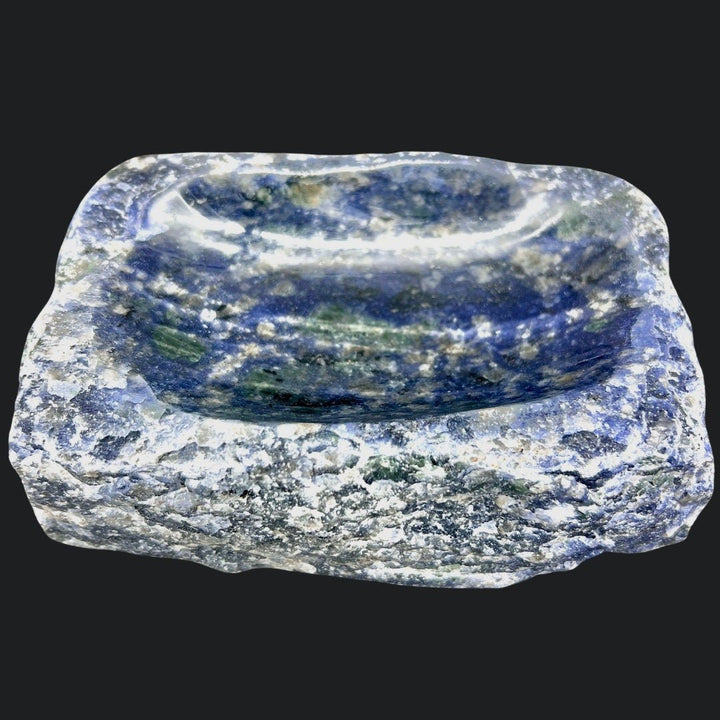 Sodalite Polished Dish 3.75 to 5 Inches (1 Piece)Crystal River Gems