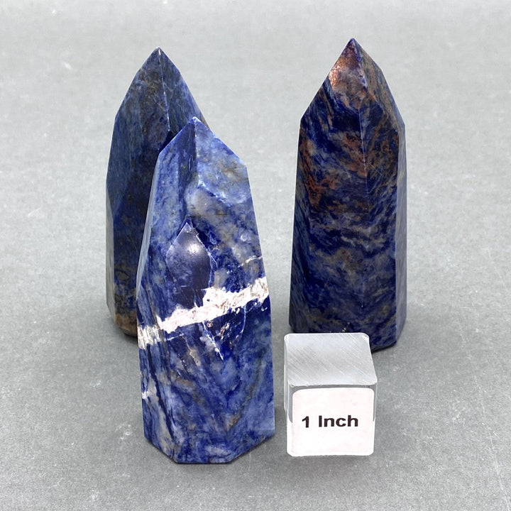 Sodalite Polished Icicle Standing TowerCrystal River Gems