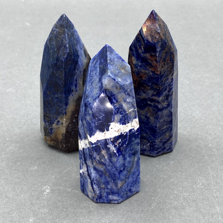 Sodalite Polished Icicle Standing TowerCrystal River Gems