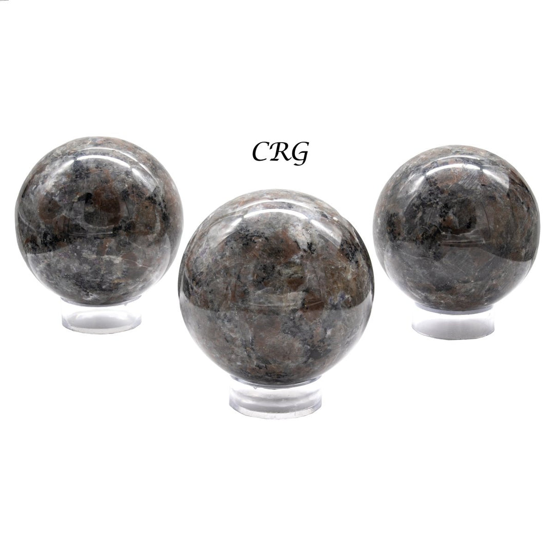 Sodalite Syenite Large Polished Spheres (2 Pieces) (Size 60 To 100 mm) Hand Carved Wholesale Gemstone DecorCrystal River Gems