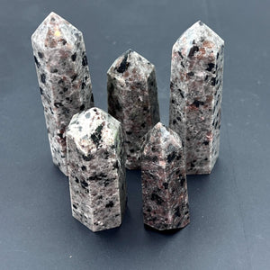 Sodalite Syenite Polished Standing Tower