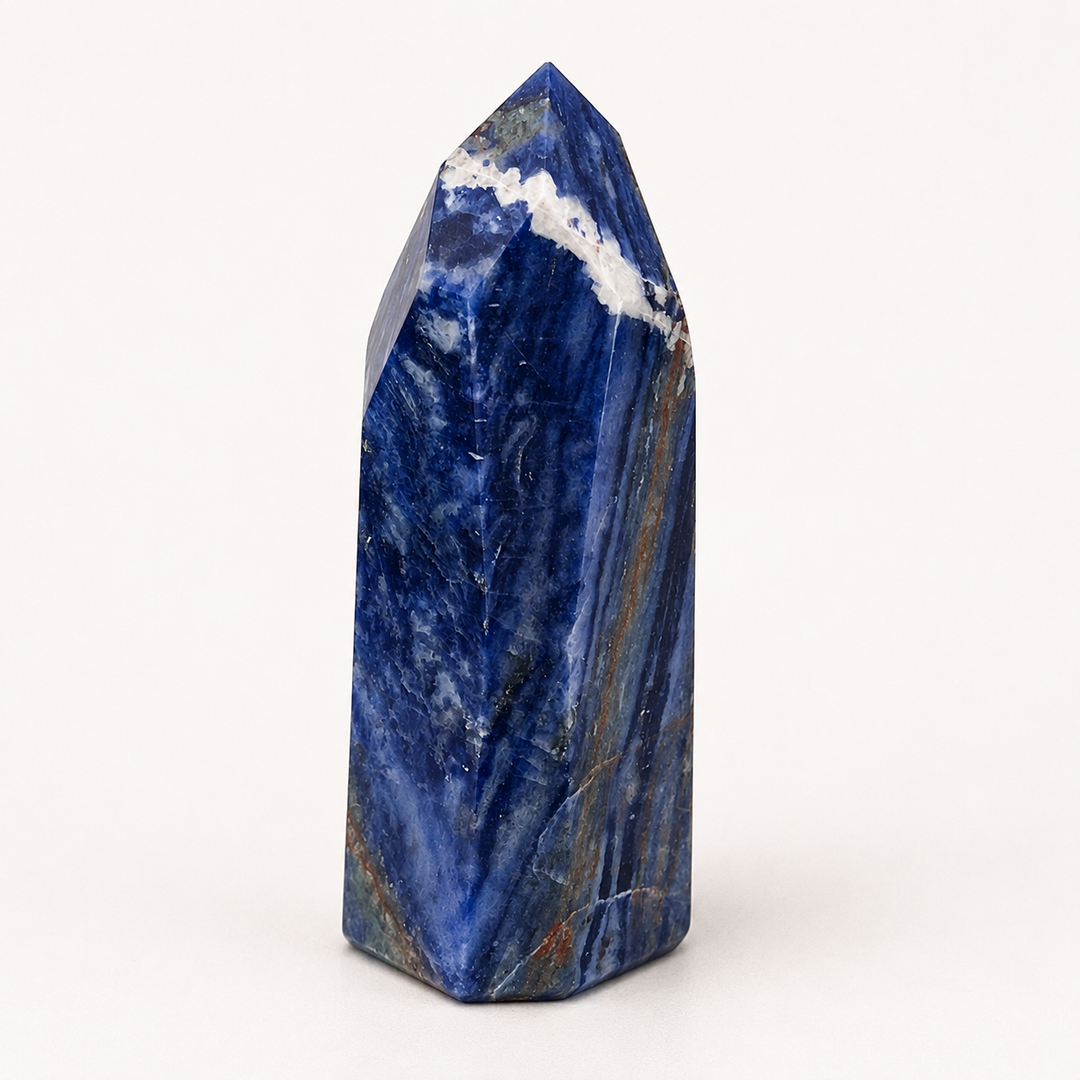 Hand-Carved Sodalite Freeform (Set of 2)