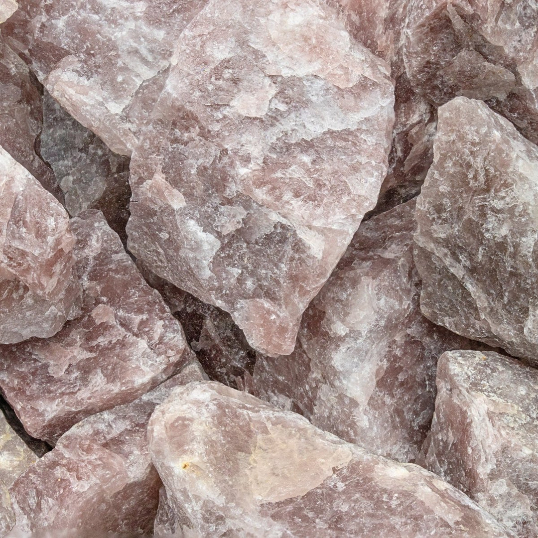 Strawberry Quartz Rough Bulk Wholesale Lot (1 to 2 inch)Crystal River Gems