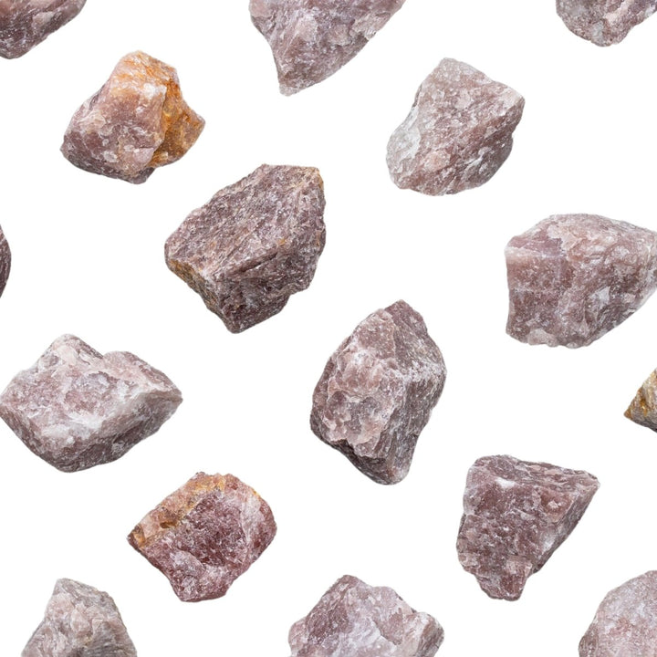 Strawberry Quartz Rough Bulk Wholesale Lot (1 to 2 inch)Crystal River Gems