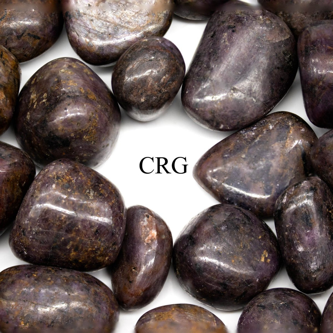 Super Tumbled Ruby (20 - 40 mm) (8 Ounces) Wholesale Gemstone LotCrystal River Gems