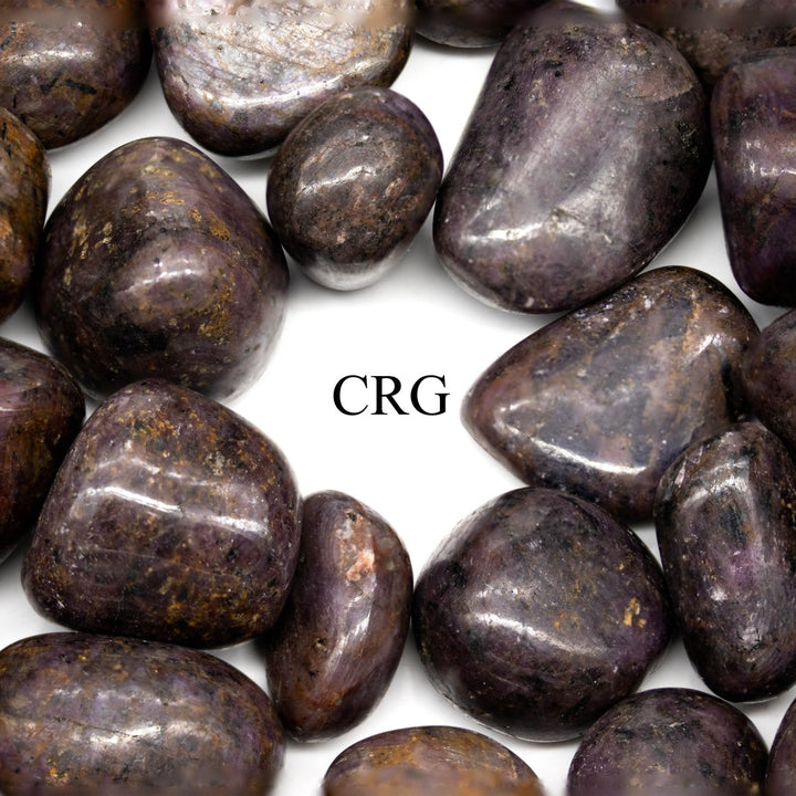 Super Tumbled Ruby (20 - 40 mm) (8 Ounces) Wholesale Gemstone LotCrystal River Gems