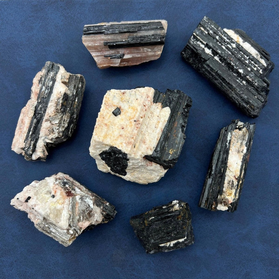 Tourmaline on Matrix Rough (1 Kilo)Crystal River Gems