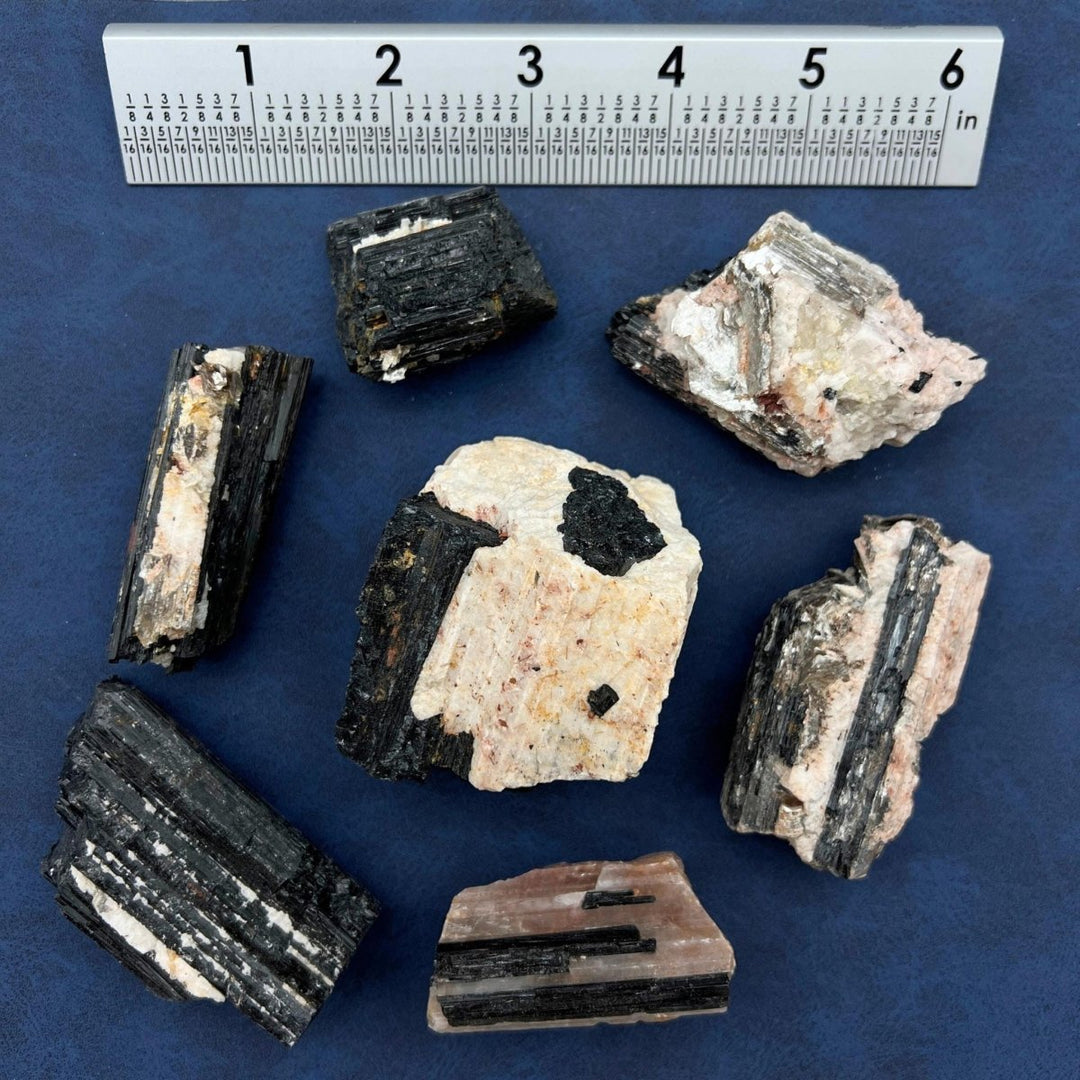 Tourmaline on Matrix Rough (1 Kilo)Crystal River Gems