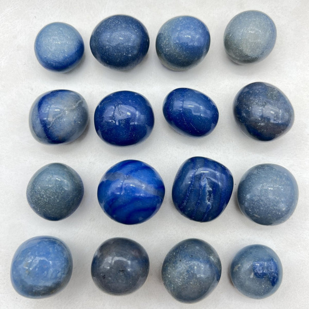 Tumbled Blue Adventurine (1 Pound)Crystal River Gems