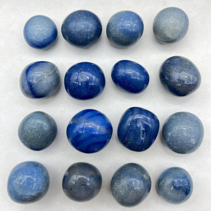 Tumbled Blue Adventurine (1 Pound)Crystal River Gems