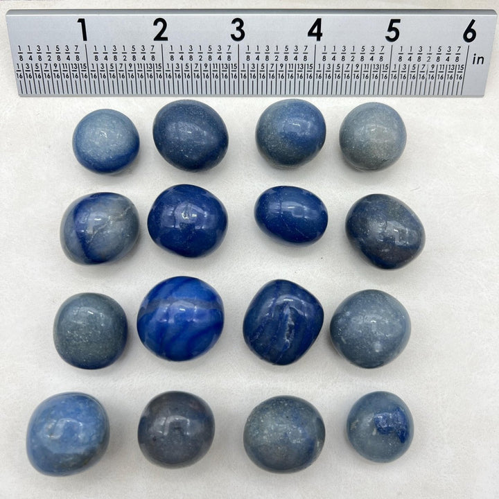 Tumbled Blue Adventurine (1 Pound)Crystal River Gems