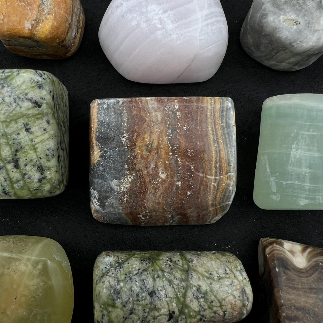 Tumbled Mixed Calcite (1 Pound)Crystal River Gems