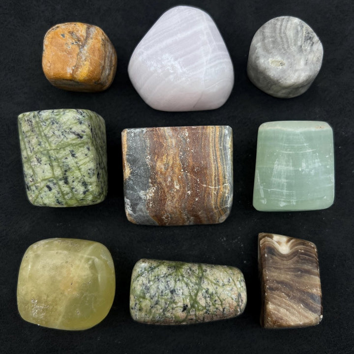 Tumbled Mixed Calcite (1 Pound)Crystal River Gems
