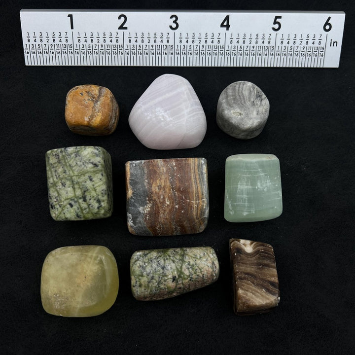 Tumbled Mixed Calcite (1 Pound)Crystal River Gems