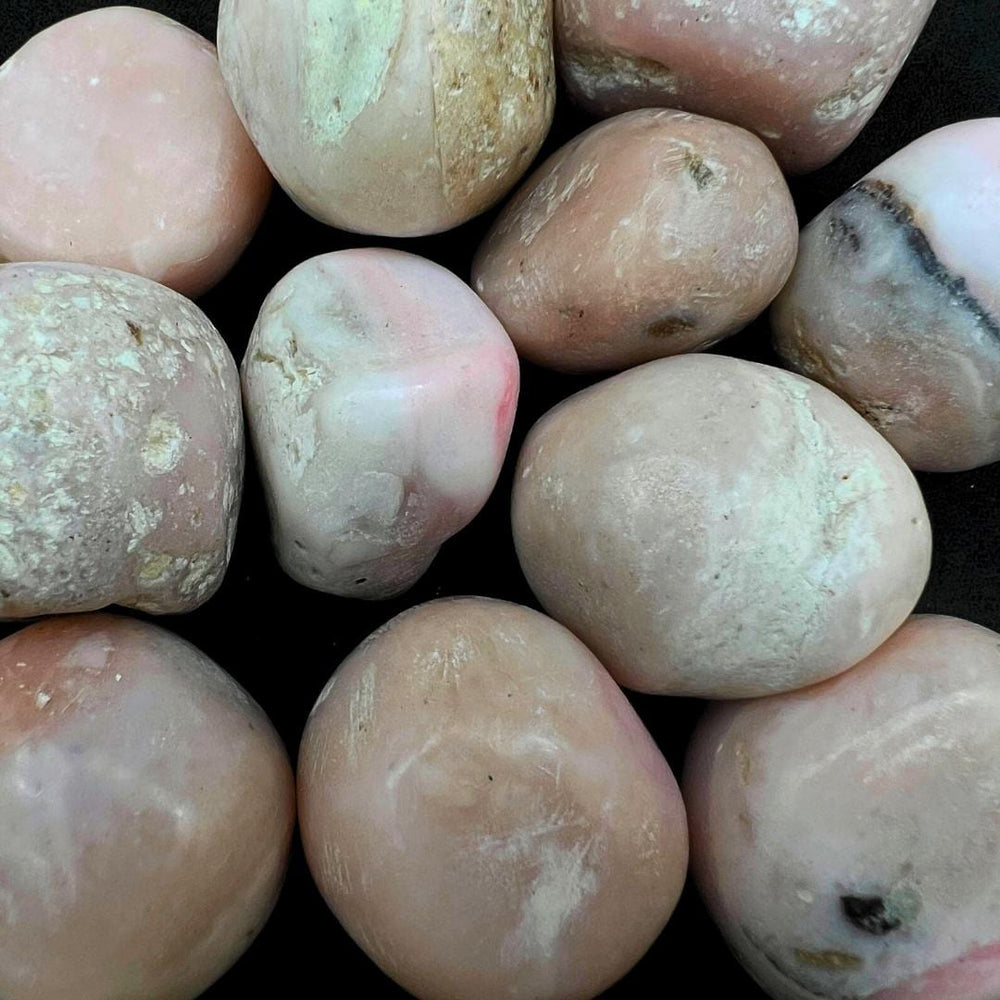Tumbled Pink Opal (1 Pound)Crystal River Gems