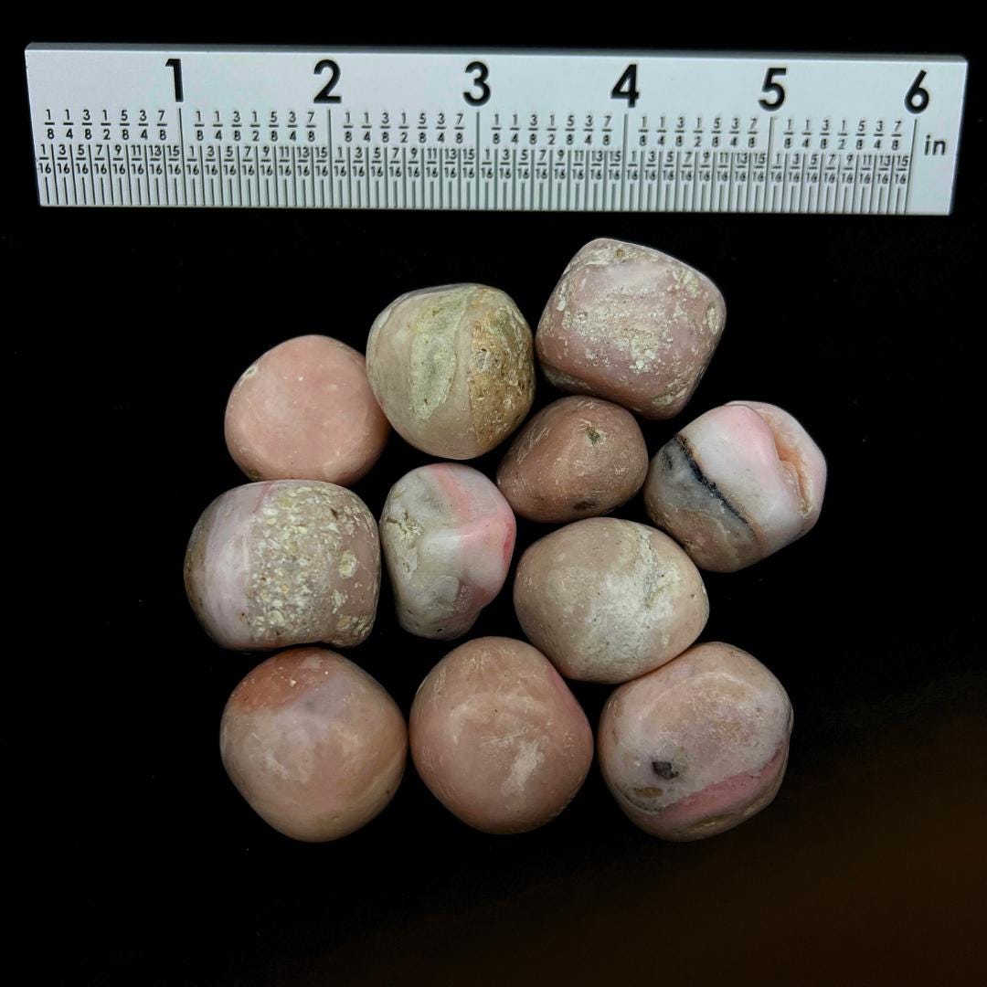 Tumbled Pink Opal (1 Pound)Crystal River Gems