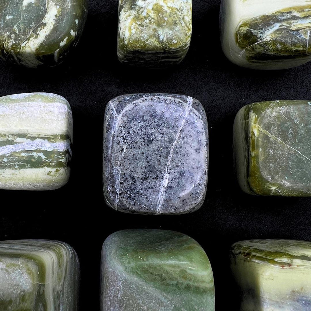 Tumbled Serpentine from India (1 Pound)Crystal River Gems