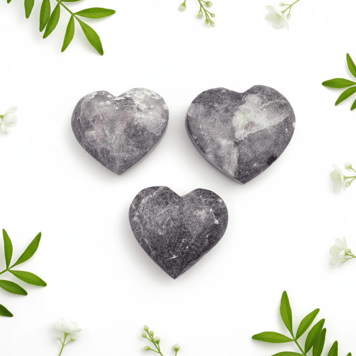 Unicorn Polished HeartsCrystal River Gems