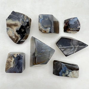 Volcanic Agate Freeform Gemstone Shape