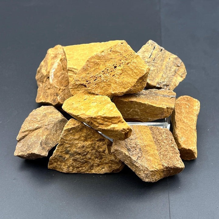 Yellow Jasper Rough Bulk StonesCrystal River Gems