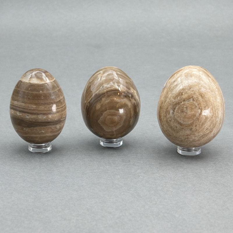 Yellow Onyx Egg Size 2 to 3 Inches (1 Piece) Wholesale Lot Crystal Gemstone ShapesCrystal River Gems