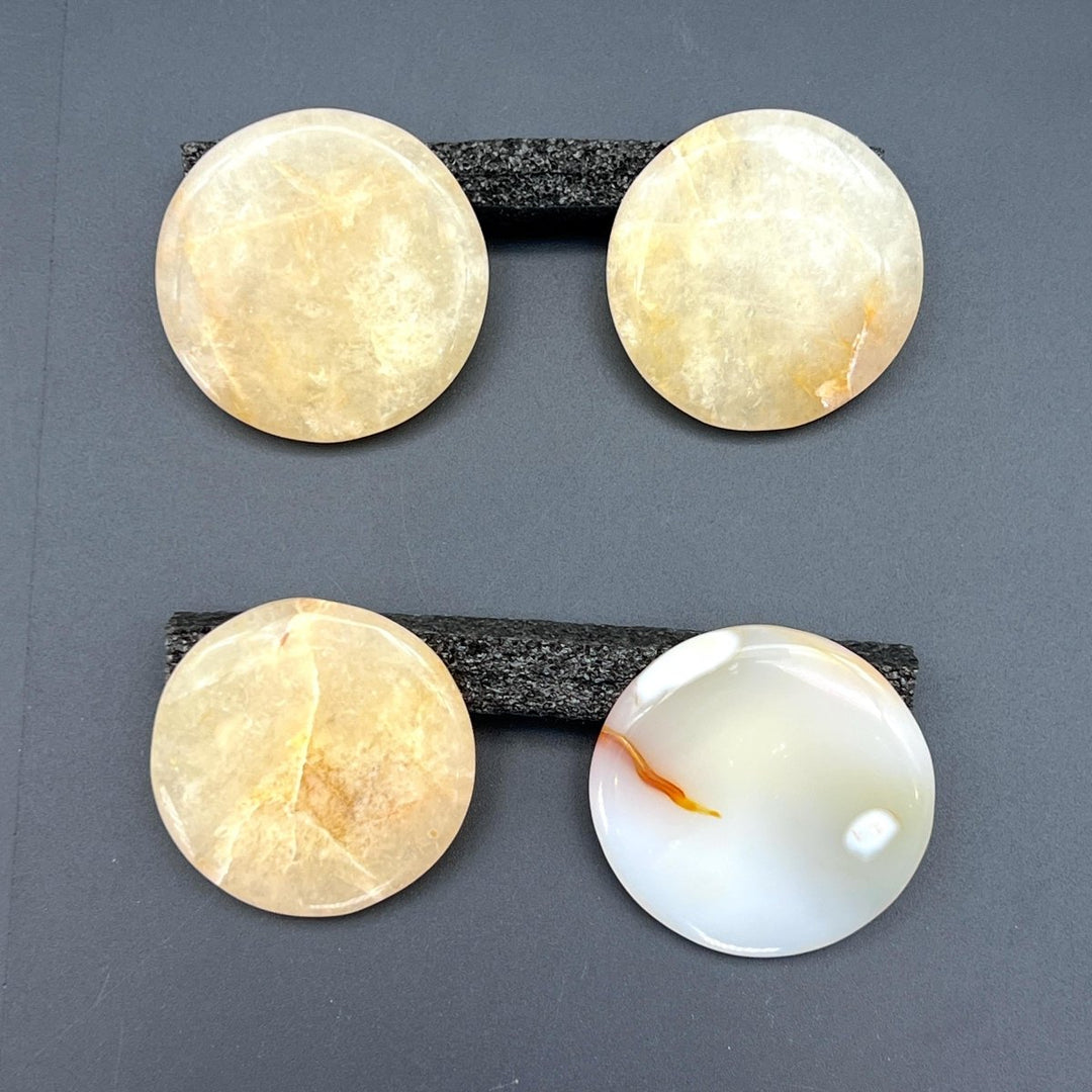 Yellow Quartz Polished Pocket StoneCrystal River Gems