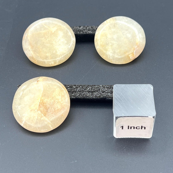 Yellow Quartz Polished Pocket StoneCrystal River Gems