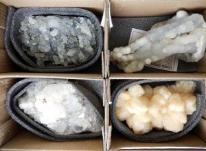 Zeolite Mineral Specimen (1 Piece) Size 2 to 3 in Large Crystal GemstoneCrystal River Gems