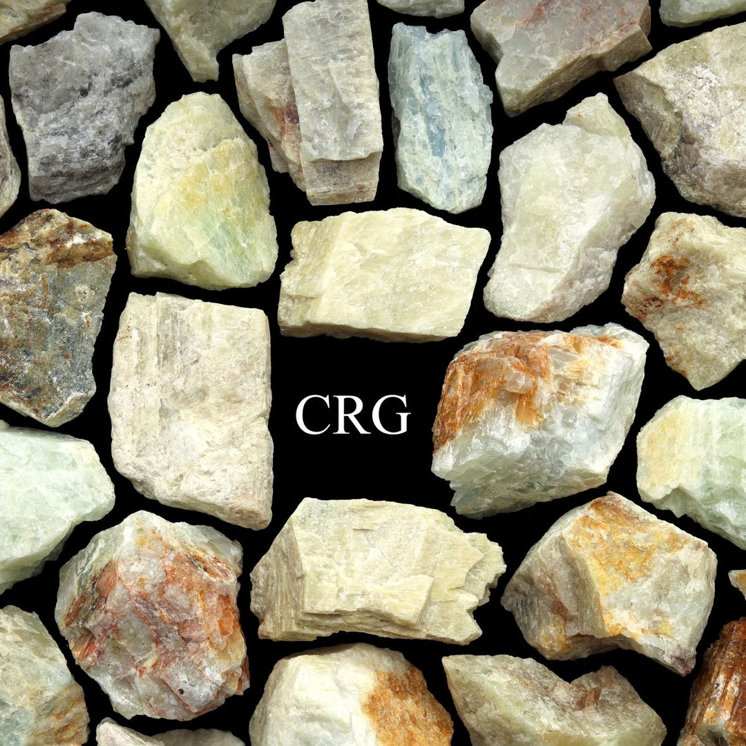Aquamarine Rough Stones from Brazil 1 LB. LOT