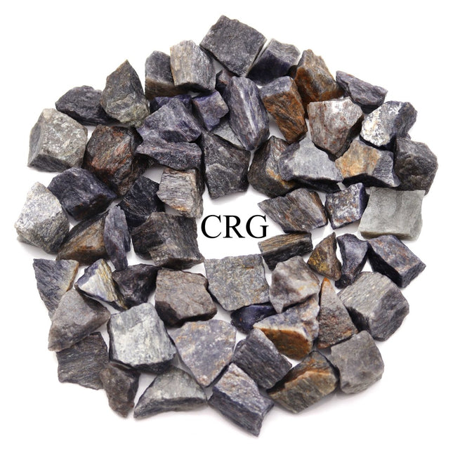 10 KILO LOT - Blue Aventurine Rough Rock from India / 25-40mm AVG - Crystal River Gems