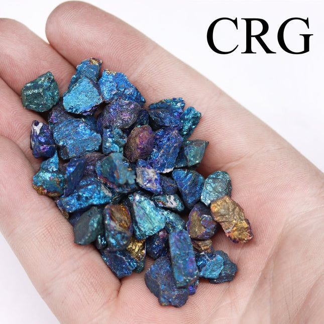 1 LB. - Chalcopyrite Rough Chips / .25"-.75" AVG. - Crystal River Gems