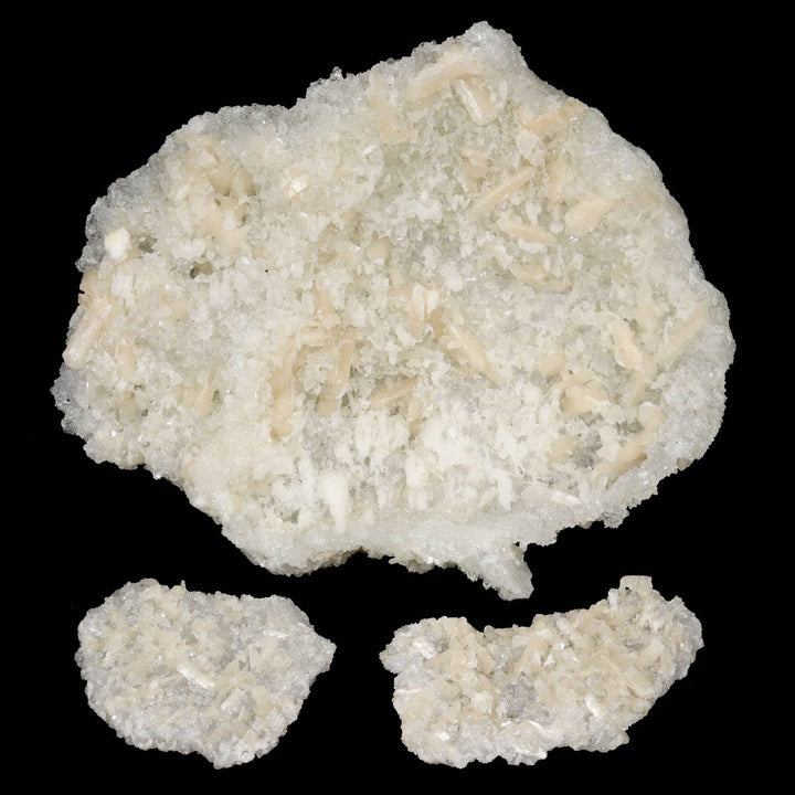 Diamond Apophyllite Clusters / 2 - 6" AVG - 1 KILO LOTCrystal River Gems