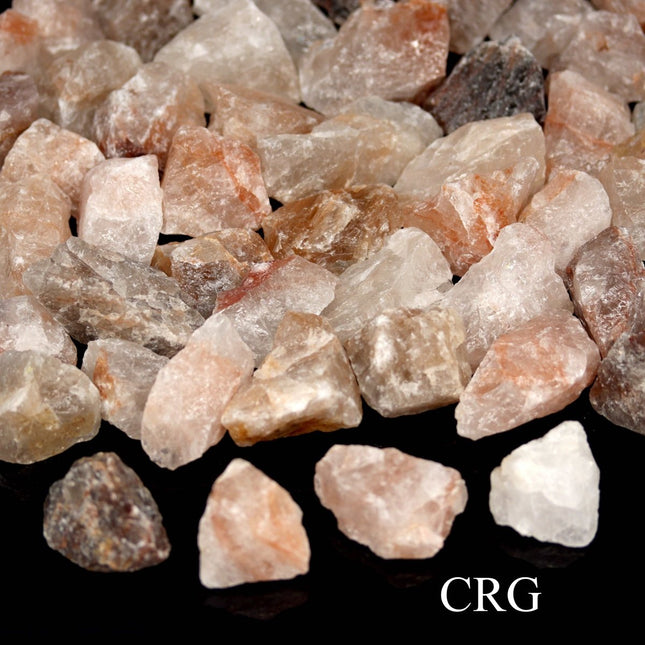 5 KILO LOT - Rough Fire Quartz Stones from Madagascar - Crystal River Gems