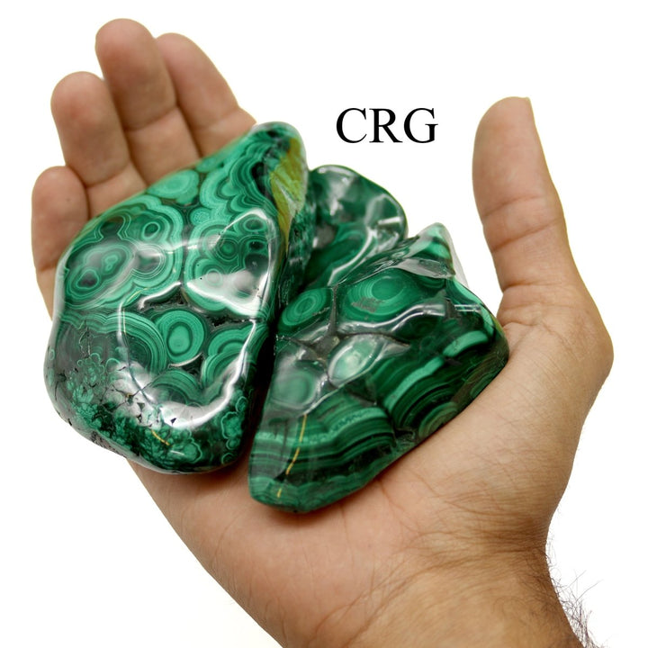 Malachite Freeforms / 1.5 - 5" AVG - 1 KILO LOTCrystal River Gems