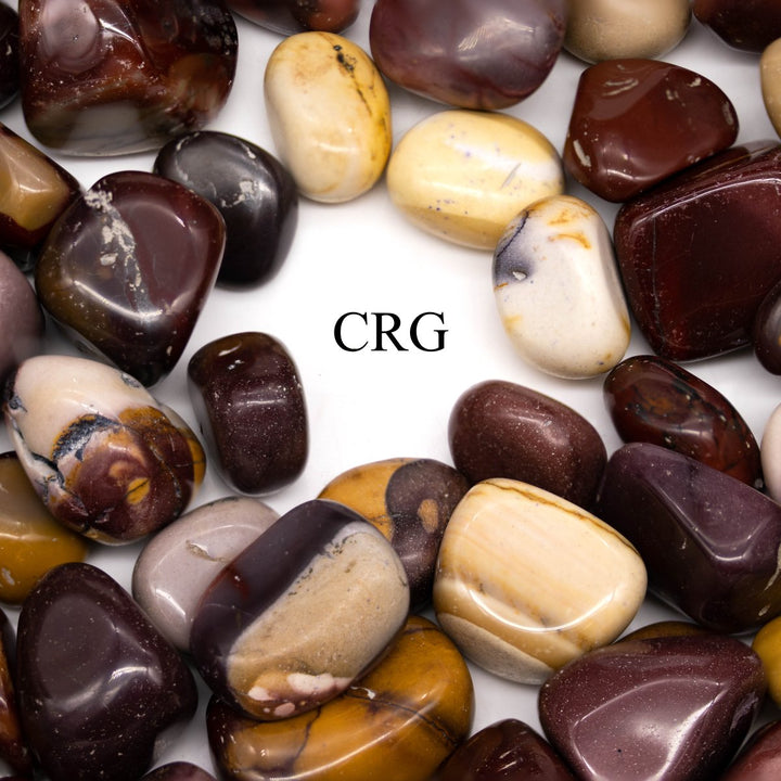 Tumbled Mookaite / 20 - 40mm AVG - 1 KILO LOTCrystal River Gems