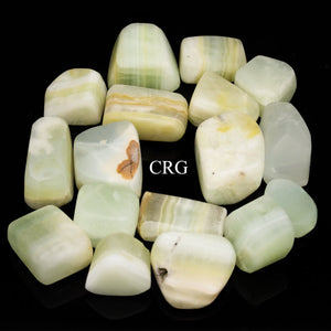 Tumbled Extra Quality Pistachio Calcite / 1-2