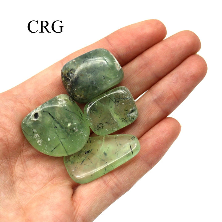 Tumbled Prehnite / 20 - 40mm AVG - 1 KILO LOTCrystal River Gems