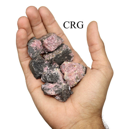 Rough Rhodonite / 1-2" AVG - 1 KILO LOT