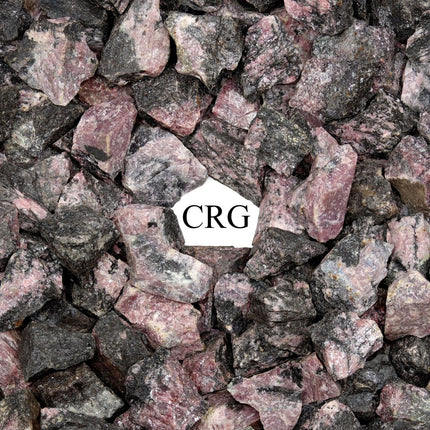 Rough Rhodonite / 1-2" AVG - 1 KILO LOT