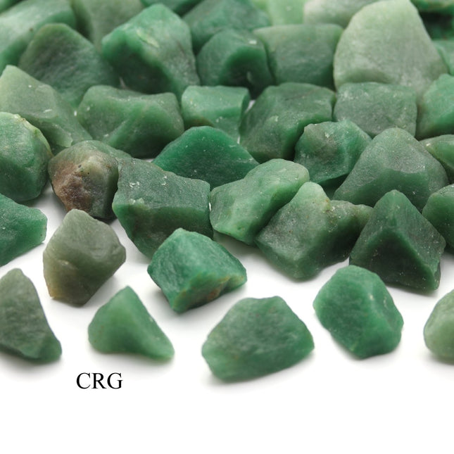 1 LB. LOT Rough Brazil Green Quartz / 3-6 CM - Crystal River Gems