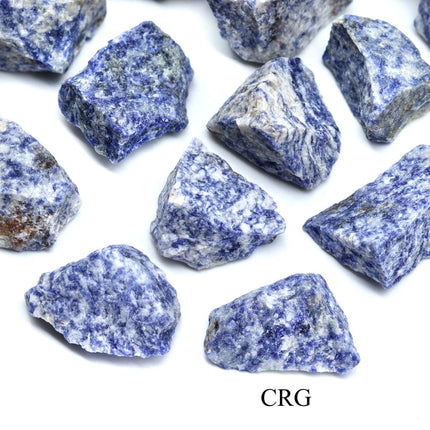 1 KILO LOT - Rough Brazil Sodalite Blue Quartz - Crystal River Gems